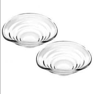 NIB Sophie Conran Set of 2 Small Glass Bowls by Portmeirion